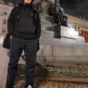 Murilo Maia no centro histórico de Cracóvia na Polônia |Foto: Arquivo Pessoal / Instagram|