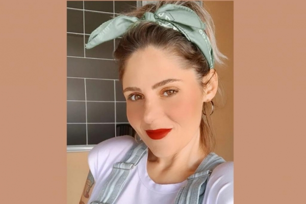 Digital influencer Ellen morreu em um hotel, na segunda-feira (28), em Londrina — Foto: Redes sociais