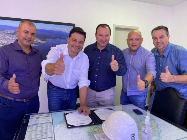 O prefeito Laerton Weber garantiu a liberação do convênio de R$ 4,1 milhões. (Foto: Assessoria)