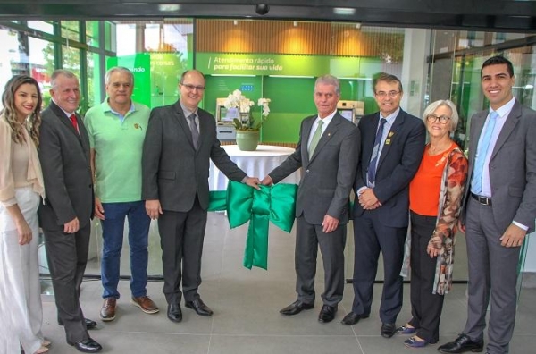 A inauguração da agência é uma entrega para a comunidade. Foto: Jean Carvalho.