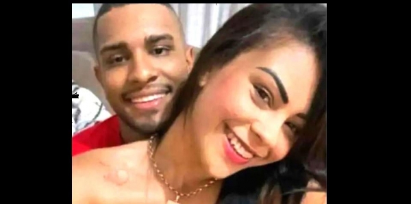 O homem e a mulher estavam em um veículo que foi alvejado por vários tiros.  - Foto: Arquivo familiar