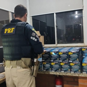 Seis pessoas foram presas. Foto: PRF