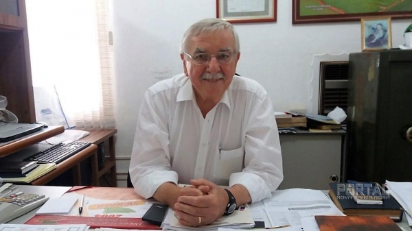 Primeiro Prefeito de Nova Santa Rosa, Armindo Fischer. (Foto: Portal Nova Santa Rosa)
