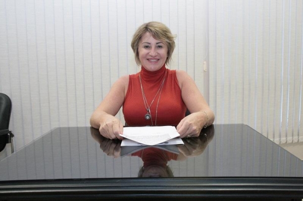 Vereadora Salete Kronbauer. (Foto: Portal Nova Santa Rosa)