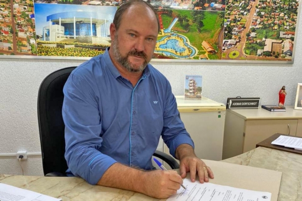 Ademar Dorfschmidt. Foto: Assessoria Toledo