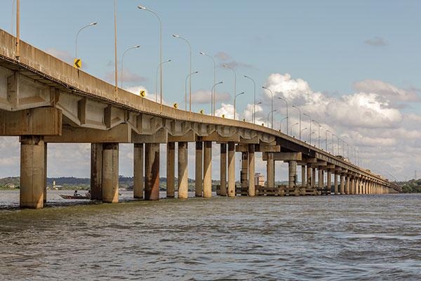 Ponte Airton Senna em Guaíra. Foto: Divulgação