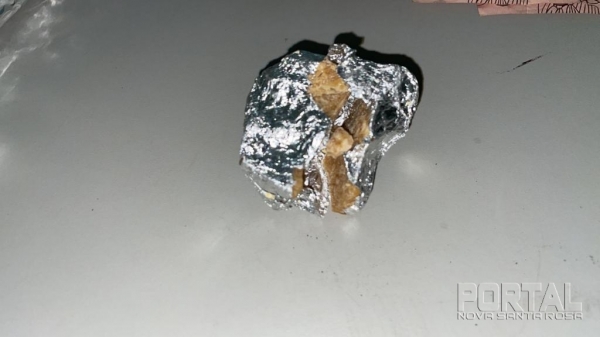 Droga apreendida, Foto: Portal Nova Santa Rosa