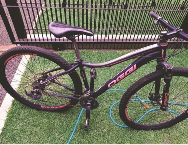 Bike furtada. Foto: Divulgação.