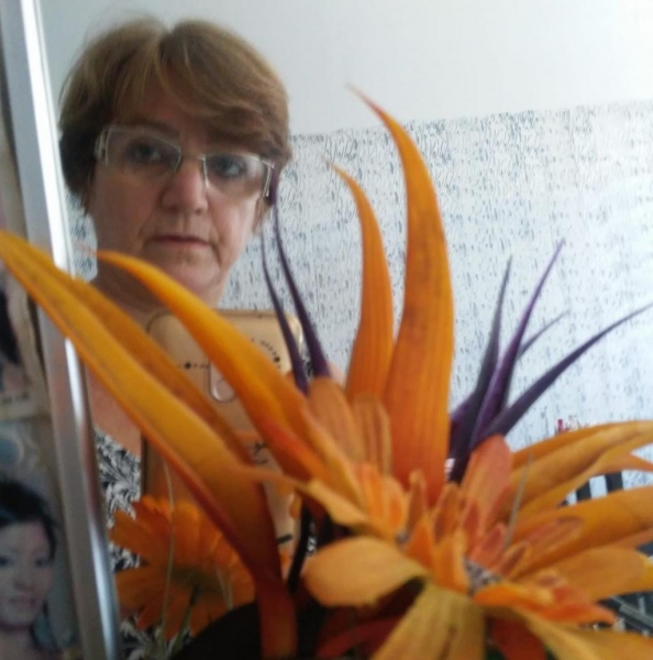 Lidia Bortolo Poli. Foto. Rede Social