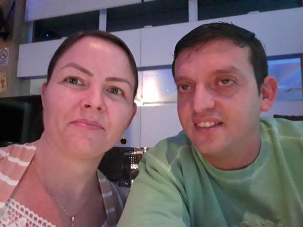 Gilmar e a esposa Ivonete. Foto: Divulgação.