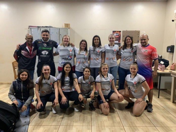 Futsal feminino. Foto: Assessoria