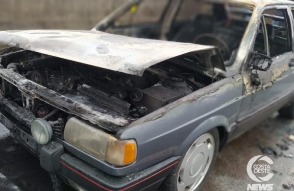 O Corpo de Bombeiros foi acionado. Foto: Costa Oeste News.