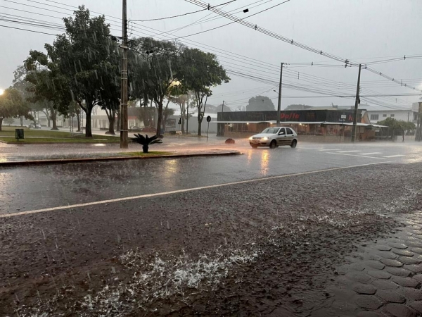 Centro de Nova Santa Rosa. Foto; Scheila Marini