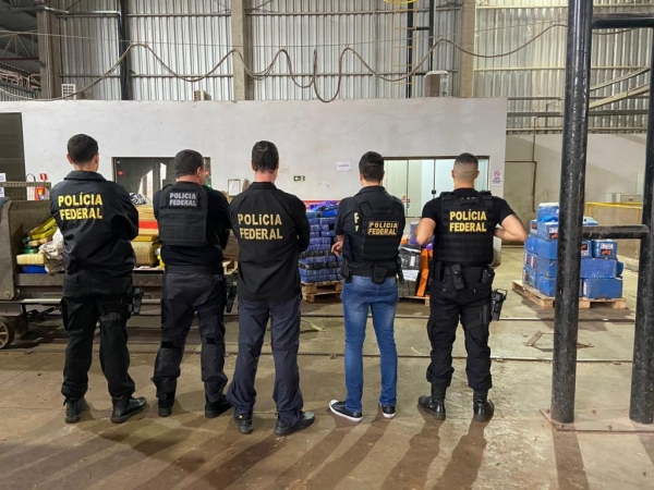 No ano de 2022 o total de drogas destruídas ultrapassa as 64 toneladas. Foto: PF