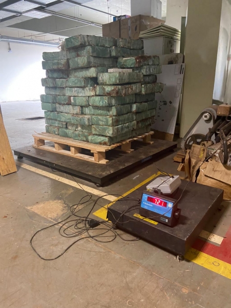 Droga abandonada. Foto: BPFron.