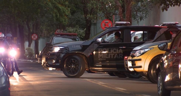 Homem é morto durante enterro de amigo em Maringá — Foto: reprodução/RPC