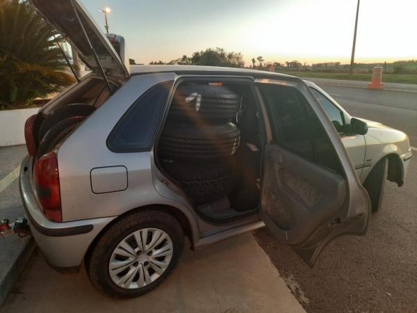 Gol apreendido. Foto: PRE/Divulgação.