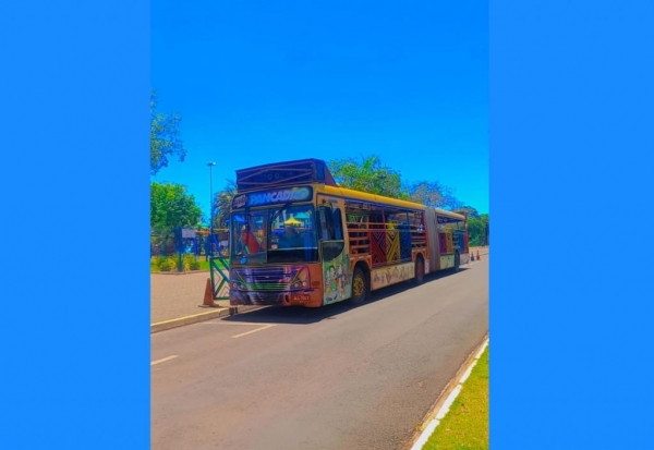 MegaBus em Nova Santa Rosa. Foto: Divulgação.