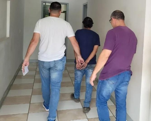 Ele, que era considerado foragido, foi encontrado na região da Vila Feliz. Foto: TN Online