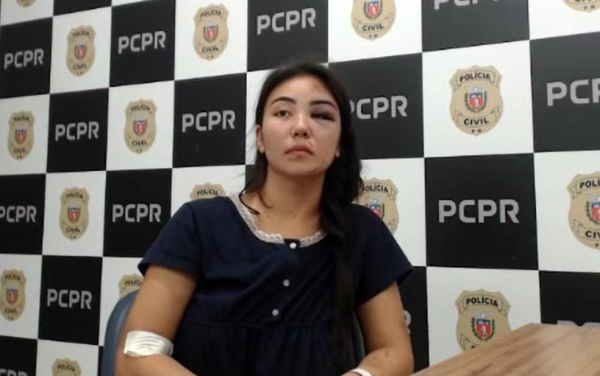 Filha presa suspeita de matar mãe alega legítima defesa — Foto: Reprodução