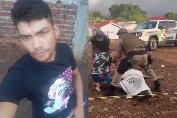 Gilmar Agapio era natural de Palmitos e tinha 21 anos (Foto: Arquivo Pessoal/Redes Sociais)