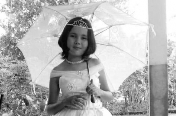 Kameron Odila Gouvêa Osolinski, de 11 anos.  Foto: Reprodução.