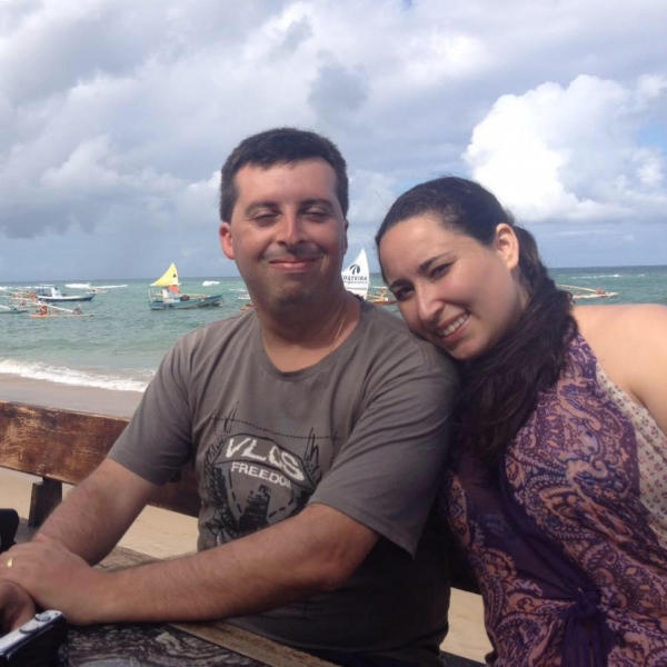 Adair e Franciele (Arquivo Familiar)