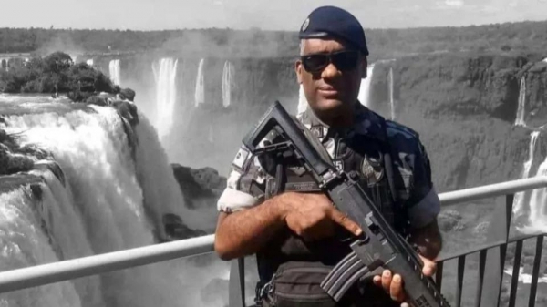 O policial militar e pastor Cláudio Márcio de Brito, de 42 anos. Foto: Arquivo pessoal.