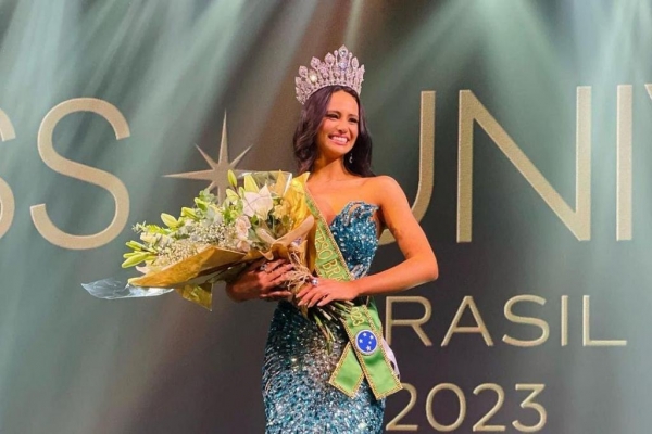 Maria Eduarda Brechane, Miss Universo Brasil 2023 — Foto: Miss Universo Brasil/Divulgação