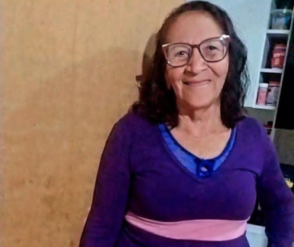 Maria Eulália Amorim, de 74 anos. Foto: Arquivo pessoal.