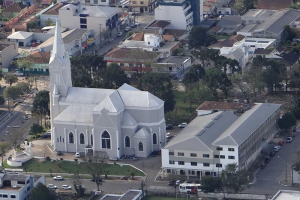 Igreja Matriz de São Mateus do Sul — Foto: Divulgação