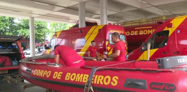 Homem morre afogado após cair de barco durante passeio em pesqueiro, em Primeiro de Maio — Foto: Reprodução/RPC