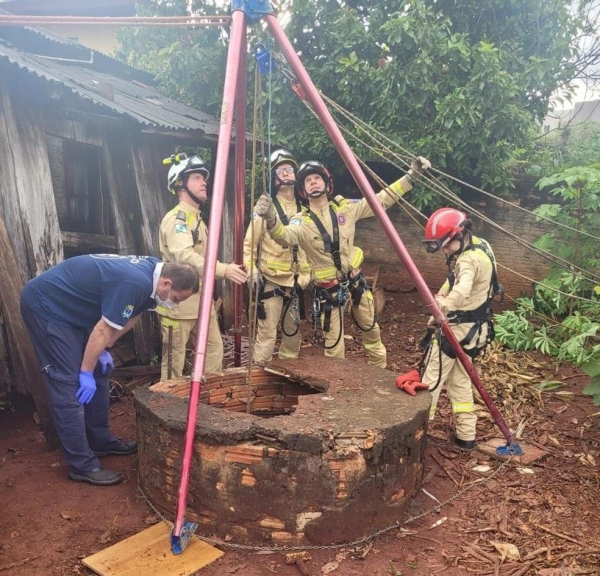 Fotos: Corpo de Bombeiros Cascavel