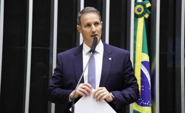 Foto: Mario Agra/Câmara dos Deputados (Guilherme Derrite, relator do projeto )