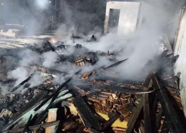 Foto: Corpo de Bombeiros .