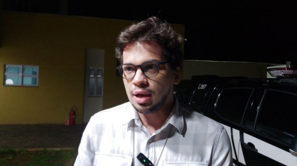 O Delegado de Polícia Civil, Emanoel Fernandes Monteiro de Almeida, que apura o caso. Foto: CGN.