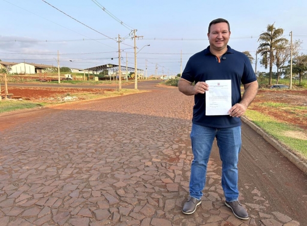 Prefeito de Mercedes, Laerton Weber. Foto: Assessoria Mercedes.