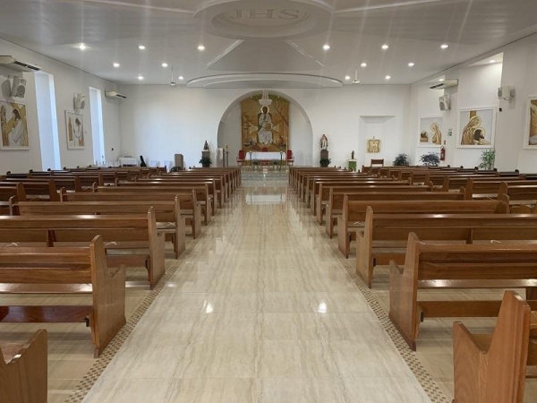 Igreja Católica de Nova Santa Rosa. Foto: Arquivo.