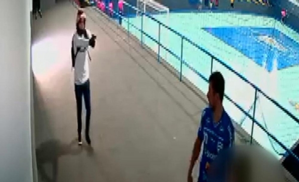 Professor é assassinado com 15 tiros enquanto dava aula para idosos em Esperança Nova — Foto: Reprodução