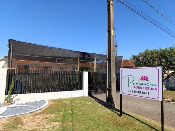 Floricultura Primavera inaugura em Nova Santa Rosa. Foto: Divulgação.