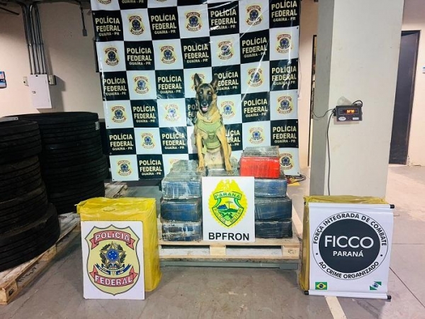 Fotos: Polícia Federal de Guaíra.