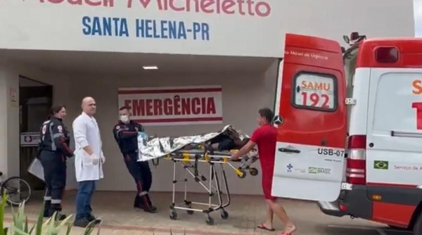 Jovem afogado em Santa Helena.Foto: Reprodução: Correio do Lago.