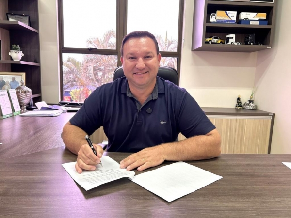 Prefeito de Mercedes, Laerton Weber. Foto: Assessoria.