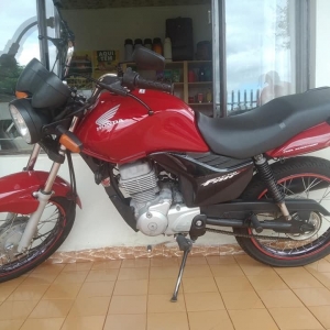 Moto sorteada em 2021. Foto: Divulgação.