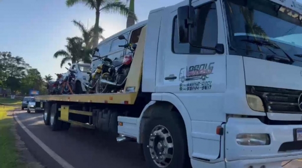 Foto: Divulgação (Operação na região do Arroio Guaçu, interior de Mercedes)