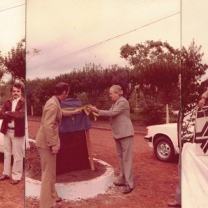 Foto: Arquivo do Portal (Inauguração da Sanepar)