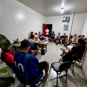 Congresso Técnico do 22º Campeonato Municipal de Futsal de Nova Santa Rosa. Foto: Portal Nova Santa Rosa.
