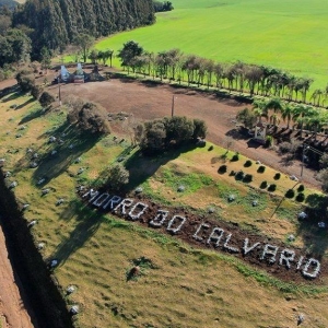 Vila Milani, localizada no distrito de São Domingos, em Santa Catarina