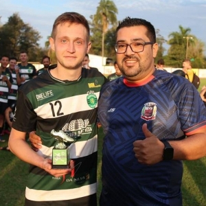 O  artilheiro foi Scherinha, com 11 gols marcados. Foto: Assessoria.