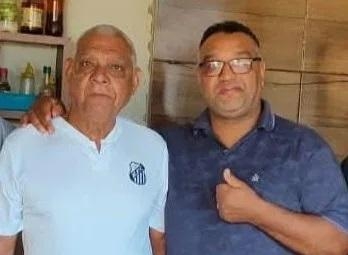 Pai e filho, vítimas do acidente em Toledo. Foto: Divulgação.